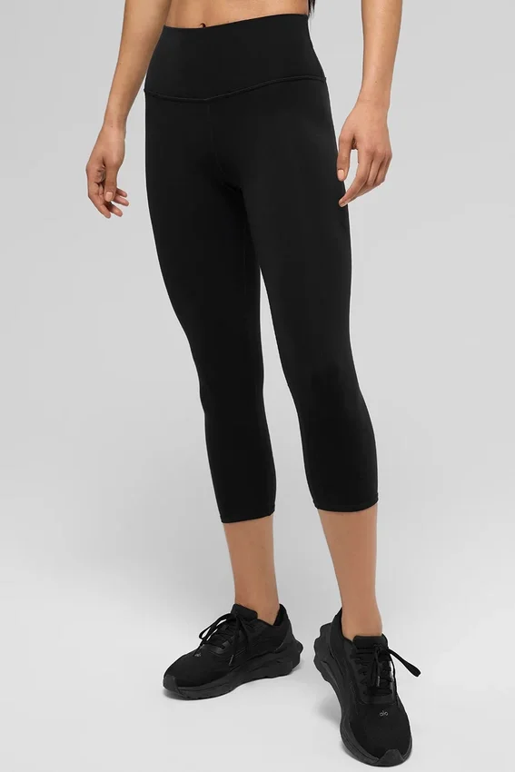 Alo High-Waist Airbrush Capri | Tights for kvinner