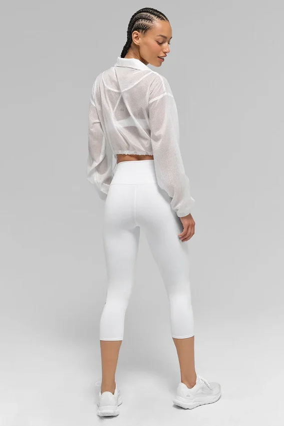 Alo High-Waist Airbrush Capri | Tights for kvinner