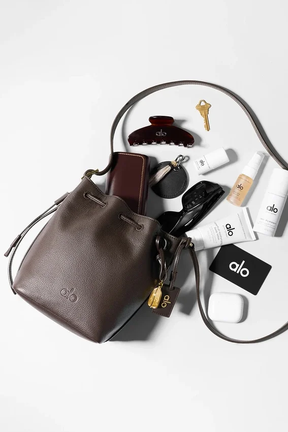 Alo Mini Balance – Espresso-lær