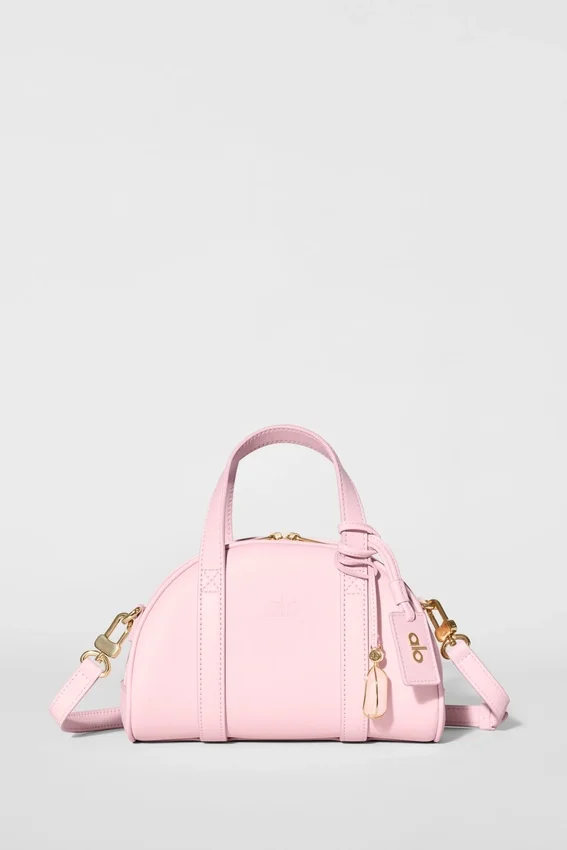 Alo Mini Odyssey – solbleket rosa skinn