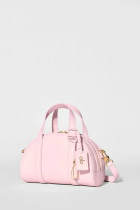 Alo Mini Odyssey – solbleket rosa skinn