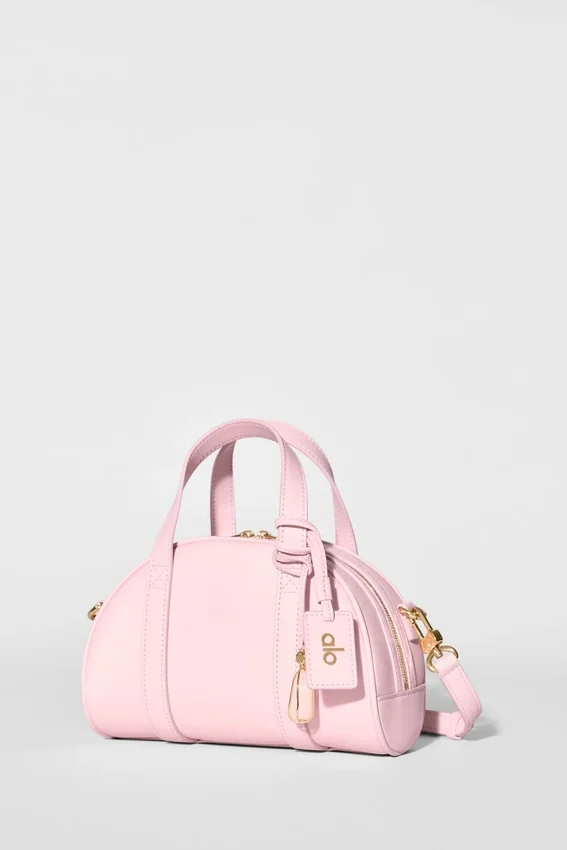 Alo Mini Odyssey – solbleket rosa skinn