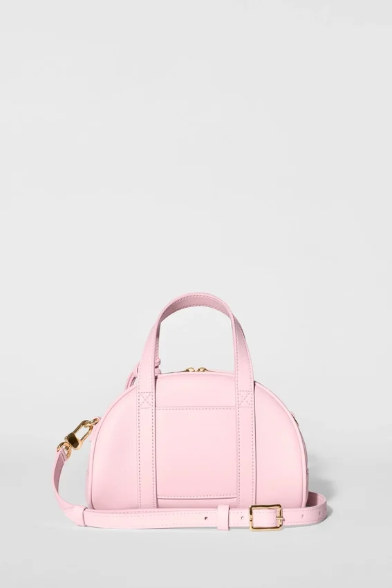 Alo Mini Odyssey – solbleket rosa skinn