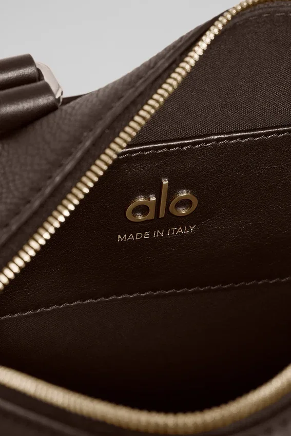 Alo Mini Voyage – Espresso-lær