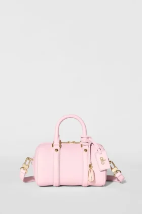 Alo Mini Voyage – solfylt rosa skinn