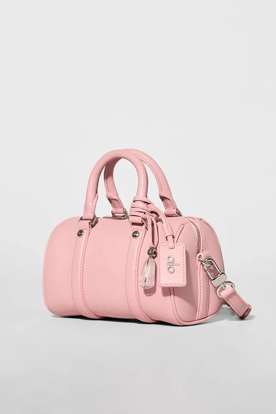 Alo Mini Voyage – vintage rosa skinn