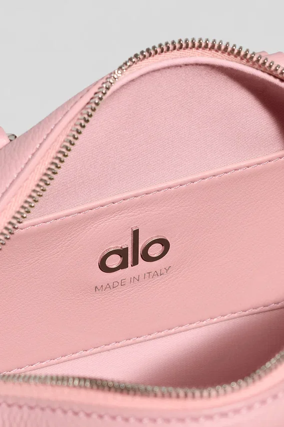 Alo Mini Voyage – vintage rosa skinn