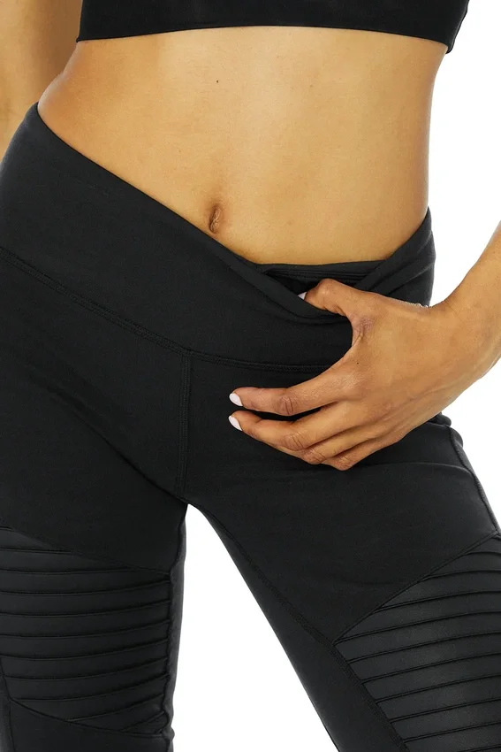 Alo Moto Legging | Tights for kvinner