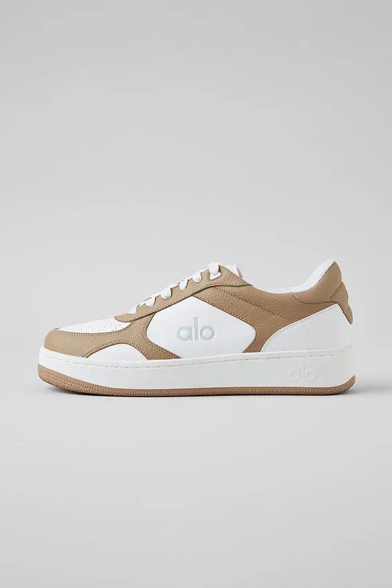 Alo Recovery Mode-sneakers – Grus/hvit