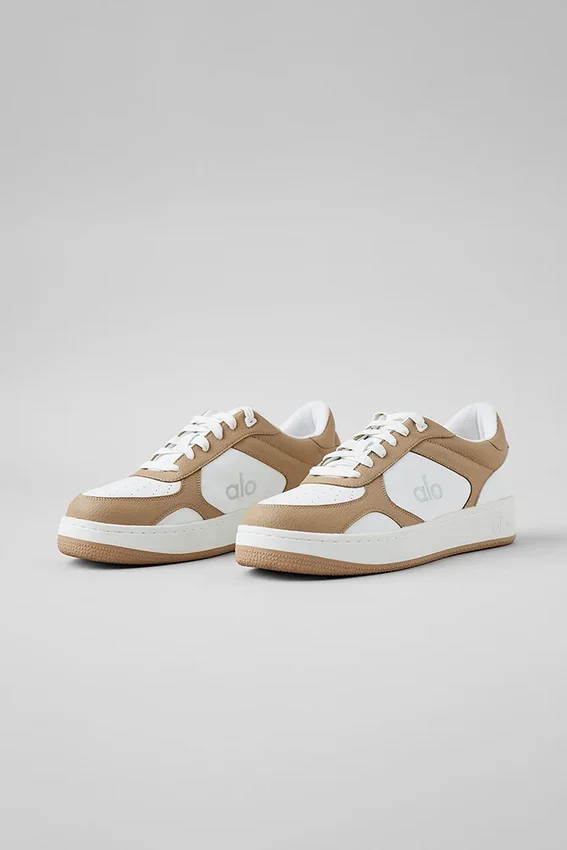 Alo Recovery Mode-sneakers – Grus/hvit