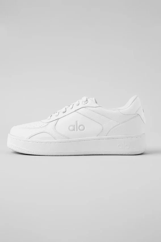 Alo Recovery Mode-Sneakers – naturhvit