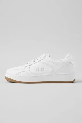 Alo Recovery Mode-Sneakers – naturhvit/gummi