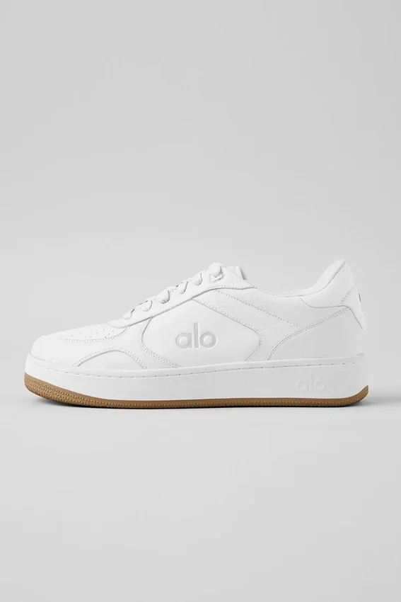 Alo Recovery Mode-Sneakers – naturhvit/gummi