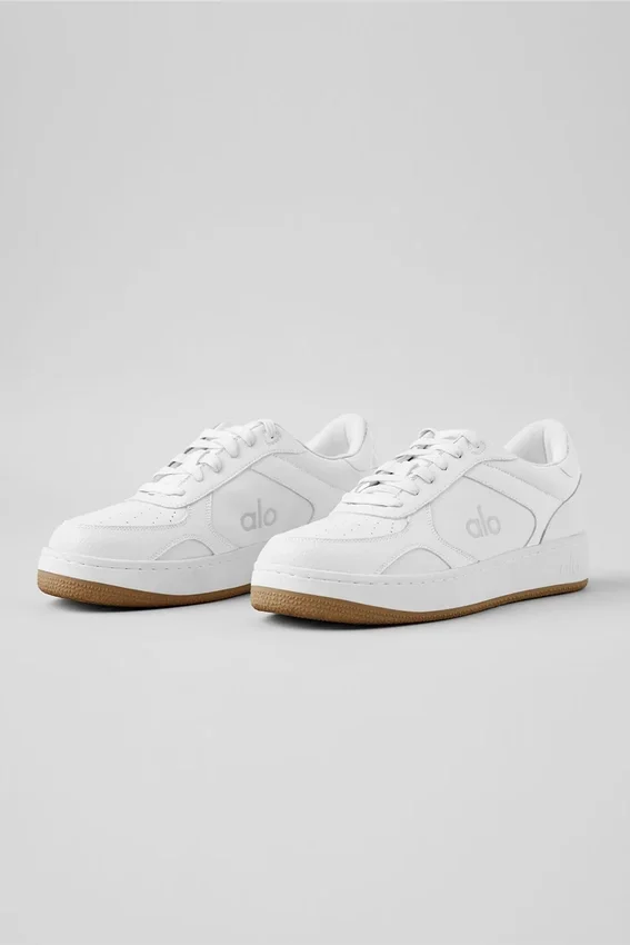 Alo Recovery Mode-Sneakers – naturhvit/gummi