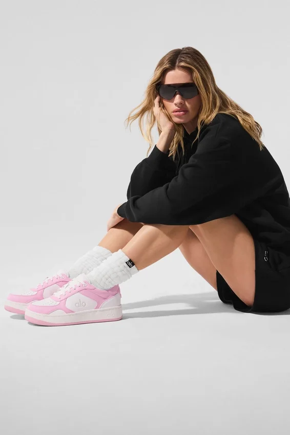 Alo Recovery Mode Sneakers – Rosa/Hvit