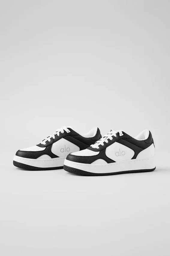 Alo Recovery Mode-Sneakers – svart/hvit