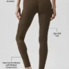Alo Softsculpt 7/8 Define Tights – Espresso