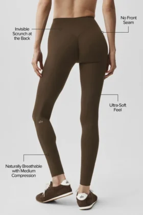 Alo Softsculpt 7/8 Define Tights – Espresso
