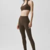 Alo Softsculpt 7/8 Define Tights – Espresso