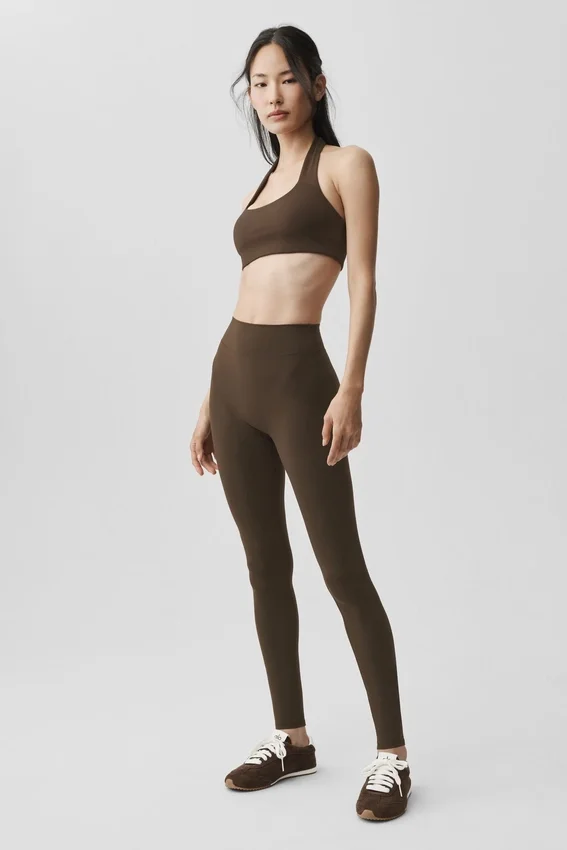 Alo Softsculpt 7/8 Define Tights – Espresso