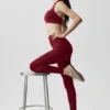 Alo Softsculpt 7/8 Define-tights – Summer Romance Red