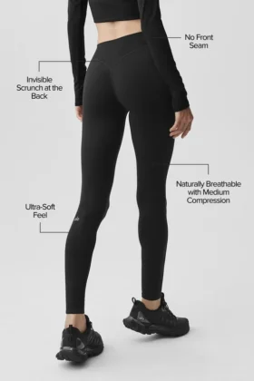 Alo Softsculpt 7/8 Define Tights – svart