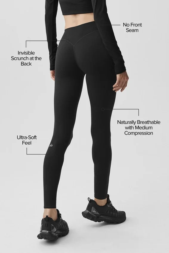 Alo Softsculpt 7/8 Define Tights – svart
