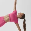 Alo Softsculpt Amp It up BH med korte metere – Paradise Pink