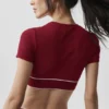 Alo Softsculpt Amp It up BH med korter met – Summer Romance Red