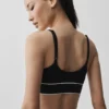 Alo Softsculpt Amp It up-BH – svart