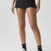 Alo Softsculpt Amp It up tennisskjørt – svart