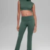 Alo Softsculpt Capped Out kortærmet – Clover Green