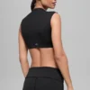 Alo Softsculpt Capped Out Kortermet Sleeve – svart