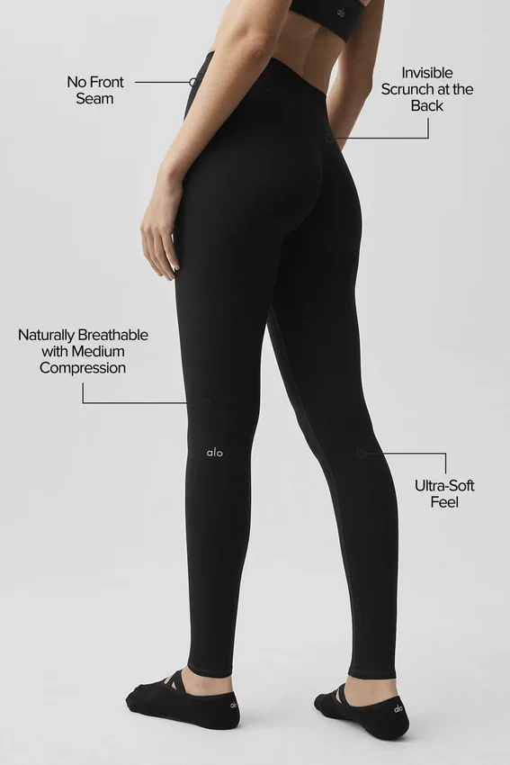 Alo Softsculpt Define Tights – Svart