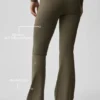 Alo Softsculpt Foldover Flare Tights – Olive Tree