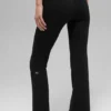 Alo Softsculpt high-waist 7/8 bootcut tights – svart