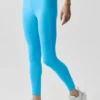 Alo Softsculpt high-waist 7/8 tights – azurblå