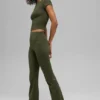 Alo Softsculpt High-Waist bootcut tights – grønn oliven