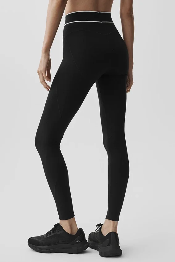Alo Softsculpt High-Waist Tights «Amp It up» – svart