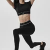 Alo Softsculpt High-Waist Tights «Amp It up» – svart