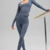 Alo Softsculpt High-Waist Tights – Bluestone