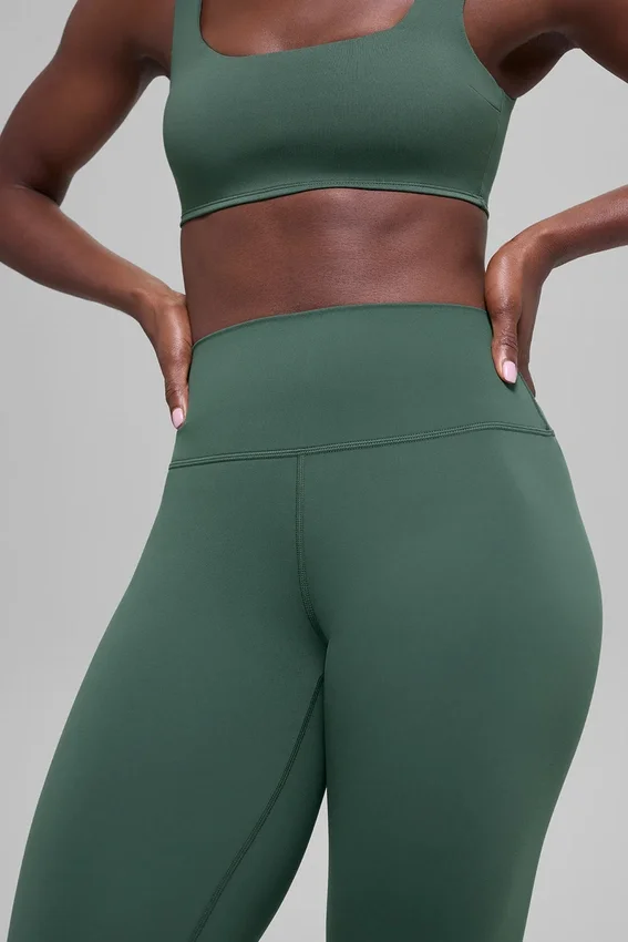 Alo Softsculpt High-Waist Tights – Clover Green