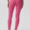 Alo Softsculpt High-Waist Tights from the «Amp It up» collection – Paradise Pink