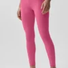 Alo Softsculpt High-Waist Tights from the «Amp It up» collection – Paradise Pink
