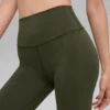 Alo Softsculpt High-Waist Tights – Green Olive
