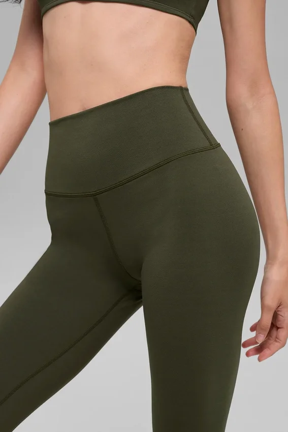 Alo Softsculpt High-Waist Tights – Green Olive