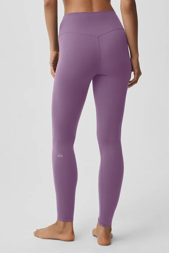Alo Softsculpt High-Waist Tights – Plum Kiss