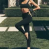 Alo Softsculpt High-Waist Tights – svart
