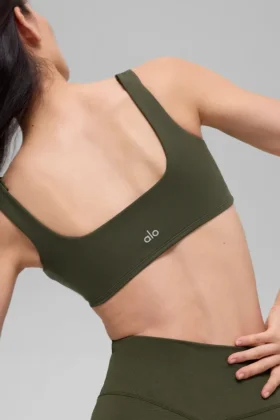 Alo Softsculpt Precision-BH – Green Olive