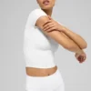 Alo Softsculpt Precision kortærmet topp – hvit